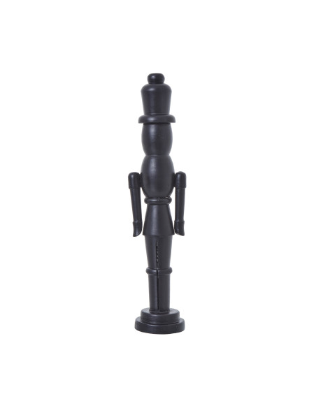 Hill Interiors Minimalist Black Wooden Nutcracker Decoration 23515 - Authentic Hill Interiors furniture directly from FastDaddy