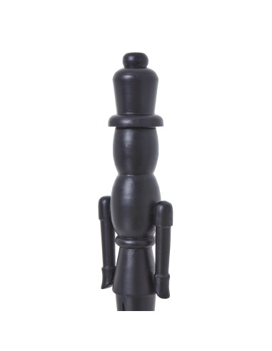 Buy Hill Interiors 23515 Minimalist Black Wooden Nutcracker Decoration online in UK with fast delivery from FastDaddy UK, your