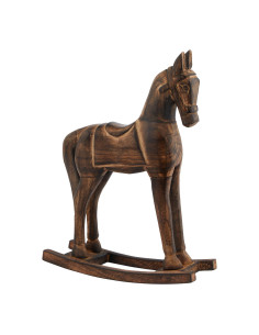 Hill Interiors Natural Rocking Horse 23510 - Authentic Hill Interiors furniture directly from FastDaddy UK. Exclusive collectio