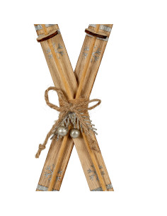 Hill Interiors Natural Rustic Crossed Skis 24115 - Authentic Hill Interiors furniture directly from FastDaddy UK. Exclusive col 2