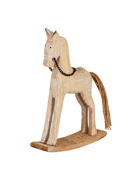 Hill Interiors Natural Rustic Rocking Horse 24111 - Authentic Hill Interiors furniture directly from FastDaddy UK. Exclusive co