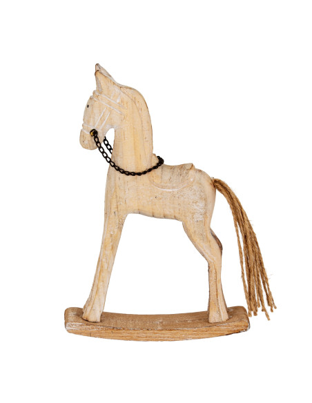 Buy Hill Interiors 24111 Natural Rustic Rocking Horse online in UK with fast delivery from FastDaddy UK, your furniture expert.