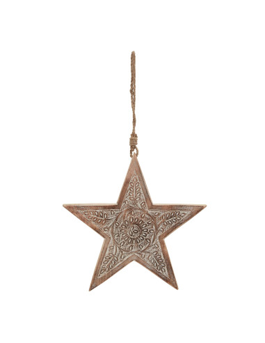 Buy Hill Interiors 23457 Natural Wooden Large Patterned Hanging Star online in UK with fast delivery from FastDaddy UK, your fu