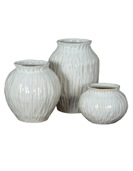 High-quality metal and wood construction of Hill Interiors SKU 24462 Numa Ople Vase, detailed view for UK customers.