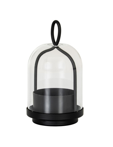 Hill Interiors Nyx Large Candle Holder With Glass Cloche 24383 - Authentic Hill Interiors furniture directly from FastDaddy UK.