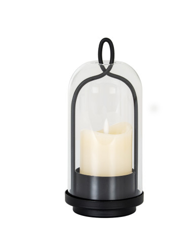 Buy Hill Interiors 24384 Nyx Medium Candle Holder With Glass Cloche online in UK with fast delivery from FastDaddy UK, your fur
