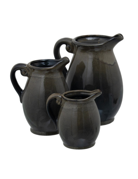 Affordable industrial style furniture Hill Interiors Olive Olpe Vase 22539 for modern home decor, free shipping options and sec