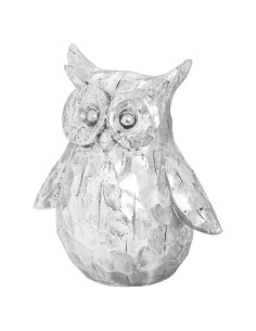 Hill Interiors Olive The Large Silver Ceramic Owl 21714 - Authentic Hill Interiors furniture directly from FastDaddy UK. Exclus