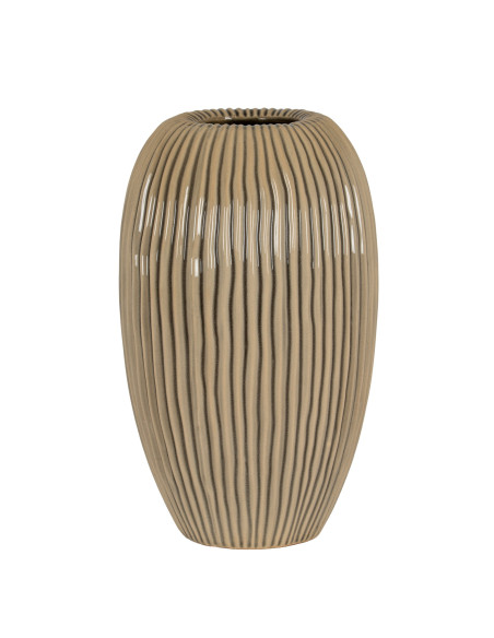 Hill Interiors Pallida Collection Large Striped Vase 23944 - Authentic Hill Interiors furniture directly from FastDaddy UK. Exc