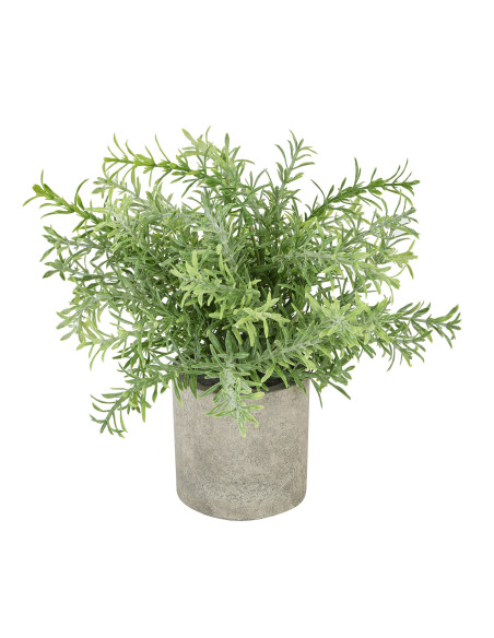 Hill Interiors Rosemary Plant In Stone Effect Pot 22097 - Authentic Hill Interiors furniture directly from FastDaddy UK. Exclus