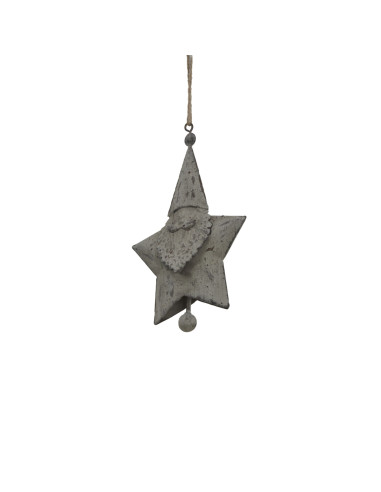 Buy Hill Interiors 24069 Rustic Hanging Santa Star online in UK with fast delivery from FastDaddy UK, your furniture expert.