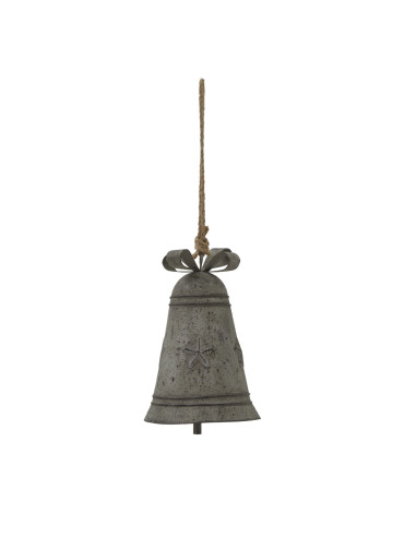 Hill Interiors Rustic Metal Hanging Bell With Bow 24094 - Authentic Hill Interiors furniture directly from FastDaddy UK. Exclus
