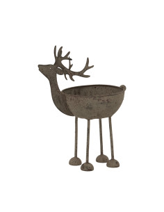 Hill Interiors Rustic Metal Reindeer Bowl 24103 - Authentic Hill Interiors furniture directly from FastDaddy UK. Exclusive coll 2