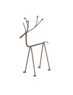 Hill Interiors Rustic Metal Reindeer On Stand 24089 - Authentic Hill Interiors furniture directly from FastDaddy UK. Exclusive