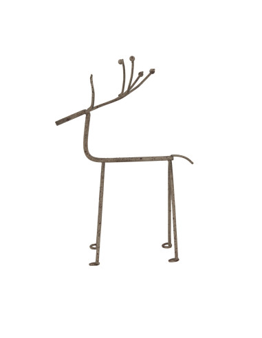 Buy Hill Interiors 24089 Rustic Metal Reindeer On Stand online in UK with fast delivery from FastDaddy UK, your furniture exper