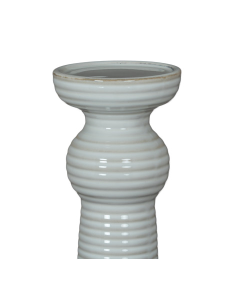 Affordable industrial style furniture Hill Interiors Sile Large Pillar Candle Holder 24467 for modern home decor, free shipping