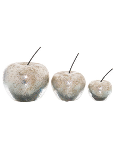 Buy Hill Interiors 22266 Silver Apple Ornament online in UK with fast delivery from FastDaddy UK, your furniture expert.