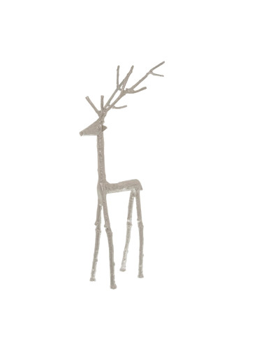 Hill Interiors Silver Standing Stag  Ornament 22230 - Authentic Hill Interiors furniture directly from FastDaddy UK. Exclusive