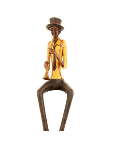 Hill Interiors Sitting Jazz Band Trumpeter 0261 - Authentic Hill Interiors furniture directly from FastDaddy UK. Exclusive coll 2