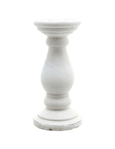 Hill Interiors Small Matt White Ceramic Candle Holder 22259 - Authentic Hill Interiors furniture directly from FastDaddy UK. Ex