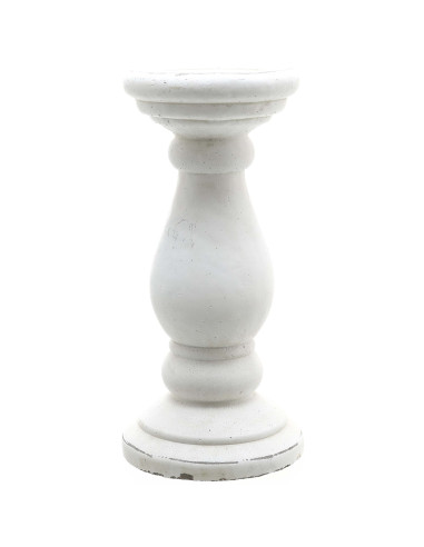 Hill Interiors Small Matt White Ceramic Candle Holder 22259 - Authentic Hill Interiors furniture directly from FastDaddy UK. Ex