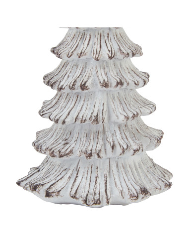 Affordable industrial style furniture Hill Interiors Small Snowy Fir Tree Sculpture 23154 for modern home decor, free shipping