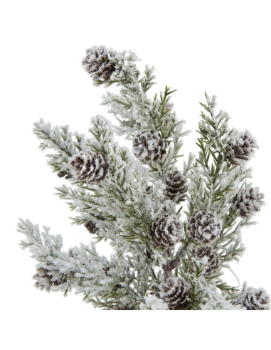 Buy Hill Interiors 23573 Small Snowy Fir Tree With Pinecones In Wood Log online in UK with fast delivery from FastDaddy UK, you