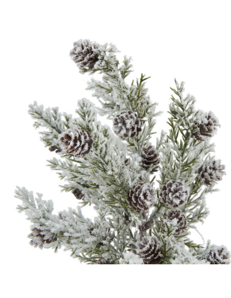 Buy Hill Interiors 23573 Small Snowy Fir Tree With Pinecones In Wood Log online in UK with fast delivery from FastDaddy UK, you