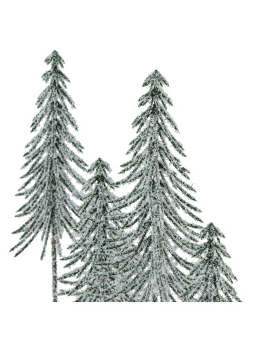 Buy Hill Interiors 23565 Small Snowy Spindle Tree Quad In Wood Log online in UK with fast delivery from FastDaddy UK, your furn