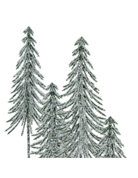 Buy Hill Interiors 23565 Small Snowy Spindle Tree Quad In Wood Log online in UK with fast delivery from FastDaddy UK, your furn