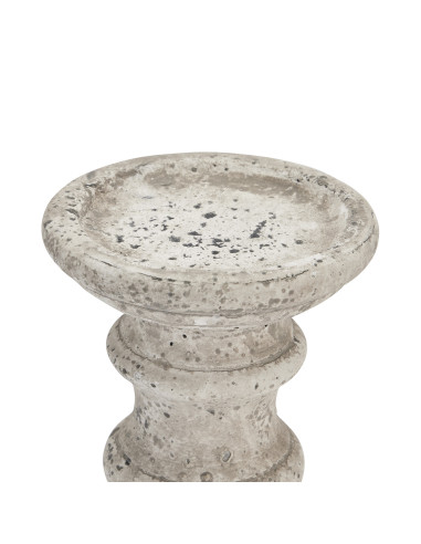 Buy Hill Interiors 22256 Small Stone Ceramic Column Candle Holder online in UK with fast delivery from FastDaddy UK, your furni