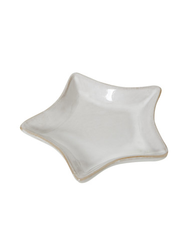Hill Interiors Small White Ceramic Star Dish 23220 - Authentic Hill Interiors furniture directly from FastDaddy UK. Exclusive c
