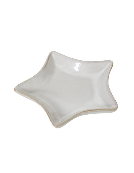 Hill Interiors Small White Ceramic Star Dish 23220 - Authentic Hill Interiors furniture directly from FastDaddy UK. Exclusive c
