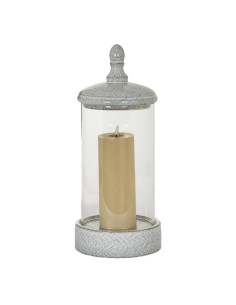 Hill Interiors Sona Large Hurricane Lantern With Lid 24479 - Authentic Hill Interiors furniture directly from FastDaddy UK. Exc 2