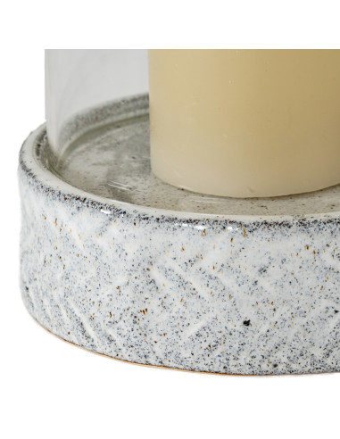 Affordable industrial style furniture Hill Interiors Sona Large Hurricane Lantern With Lid 24479 for modern home decor, free sh