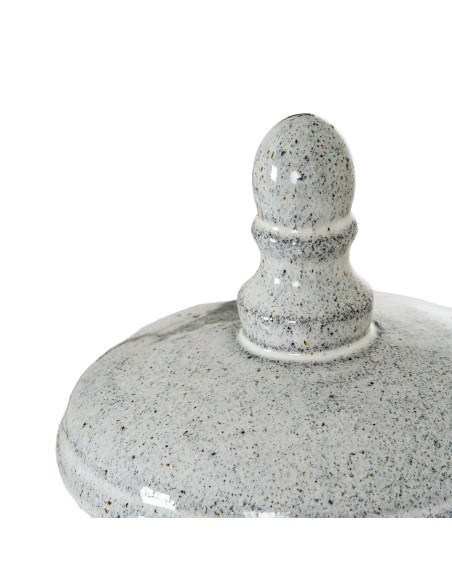 High-quality metal and wood construction of Hill Interiors SKU 24479 Sona Large Hurricane Lantern With Lid, detailed view for U