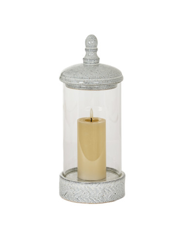 Buy Hill Interiors 24478 Sona Medium Hurricane Lantern With Lid online in UK with fast delivery from FastDaddy UK, your furnitu