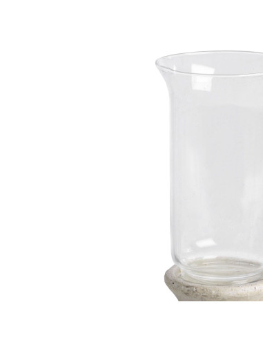 Buy Hill Interiors 9018 Stone Based Hurricane Lantern online in UK with fast delivery from FastDaddy UK, your furniture expert.