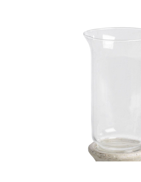 Buy Hill Interiors 9018 Stone Based Hurricane Lantern online in UK with fast delivery from FastDaddy UK, your furniture expert.