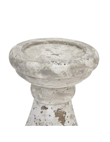 Buy Hill Interiors 22263 Stone Ceramic Candle Holder online in UK with fast delivery from FastDaddy UK, your furniture expert.