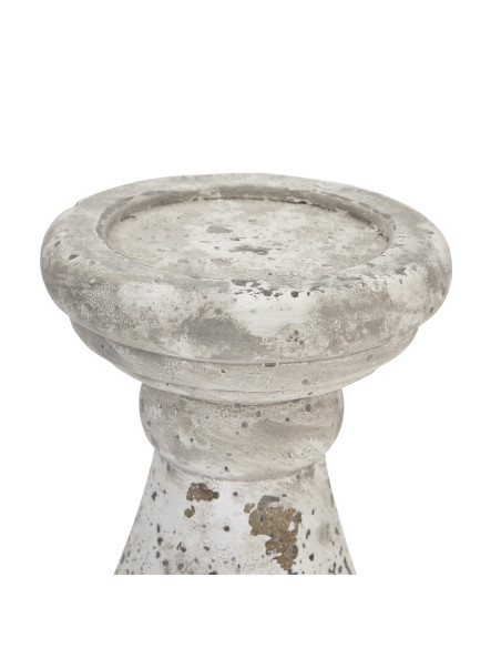 Buy Hill Interiors 22263 Stone Ceramic Candle Holder online in UK with fast delivery from FastDaddy UK, your furniture expert.