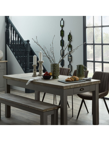 Affordable industrial style furniture Hill Interiors Stone Ceramic Candle Holder 22263 for modern home decor, free shipping opt