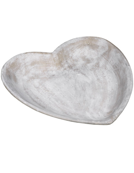 Hill Interiors Stone Heart Dish 14723 - Authentic Hill Interiors furniture directly from FastDaddy UK. Exclusive collection onl