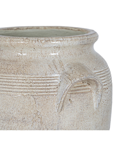 Affordable industrial style furniture Hill Interiors Tarn Collection Large Pot With Handles 24621 for modern home decor, free s