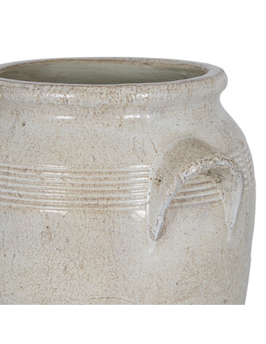 Affordable industrial style furniture Hill Interiors Tarn Collection Medium Pot With Handles 24622 for modern home decor, free