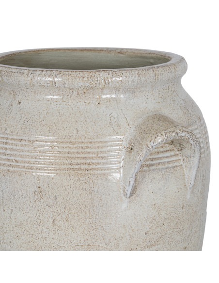 Affordable industrial style furniture Hill Interiors Tarn Collection Medium Pot With Handles 24622 for modern home decor, free