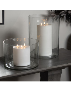 Hill Interiors Tasman Glass Cylinder Vase Small 22903 - Authentic Hill Interiors furniture directly from FastDaddy UK. Exclusiv 2