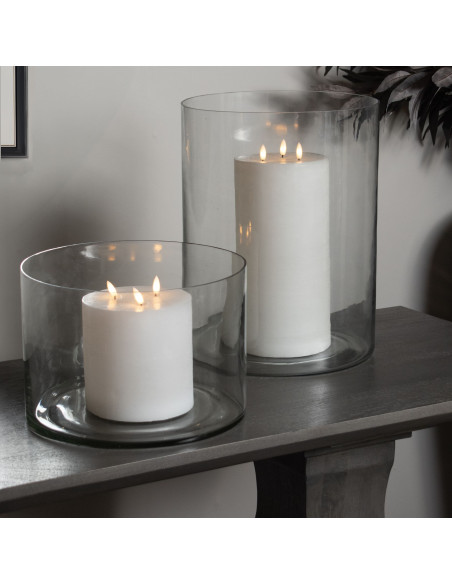 Buy Hill Interiors 22903 Tasman Glass Cylinder Vase Small online in UK with fast delivery from FastDaddy UK, your furniture exp