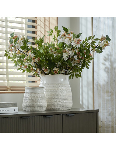 Full dimensions and specifications of Hill Interiors Tava Wide Hewn Vase 24471: Height 26.00cm, Width 26.00cm, perfect for your