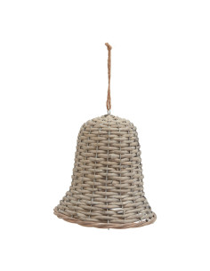 Hill Interiors The Noel Collection Extra Large Wicker Bell Decoration 23279 - Authentic Hill Interiors furniture directly from
